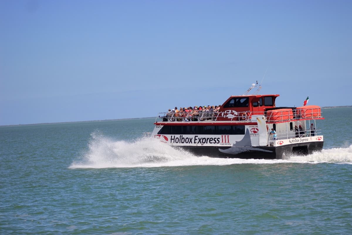Ferry to Holbox