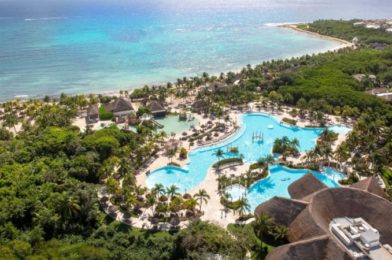 Distancia del aeropuerto de Cancún al hotel Grand Palladium Riviera Maya