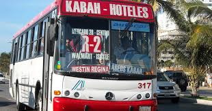 transporte publico al hotel oasis palm