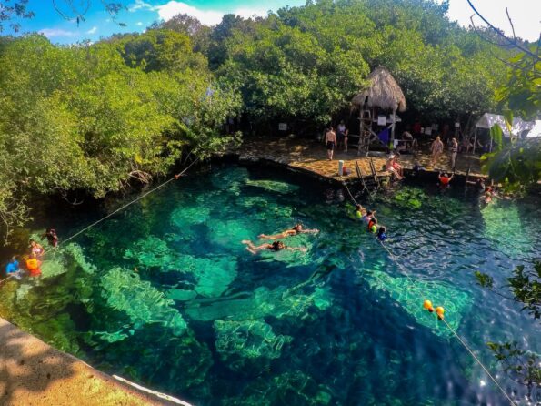 Cenote Cristalino playa del carmen
