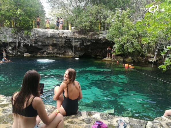 Cenote Cristalino playa del carmen que hacer