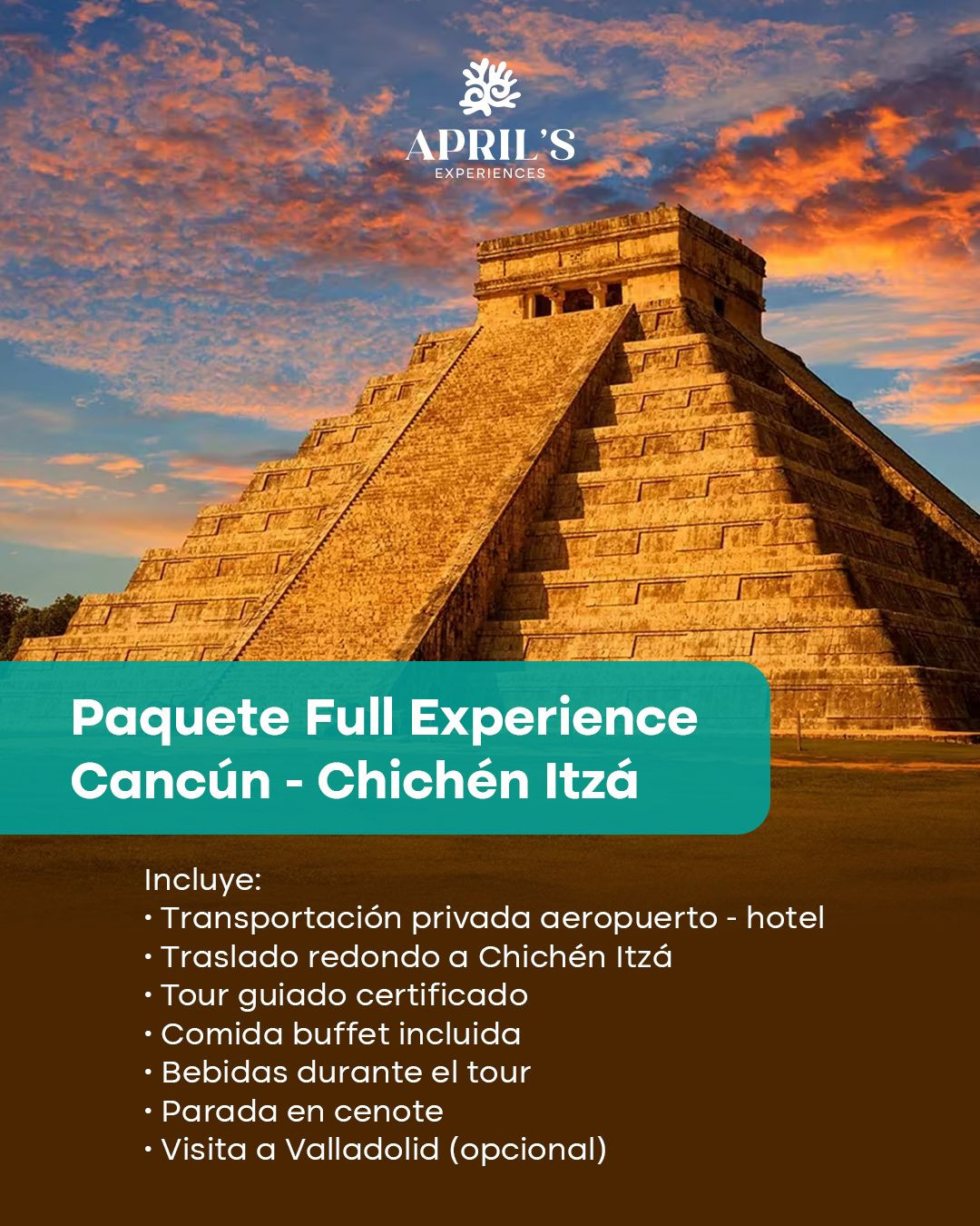 April Experiences Tours & Traslados en Cancún