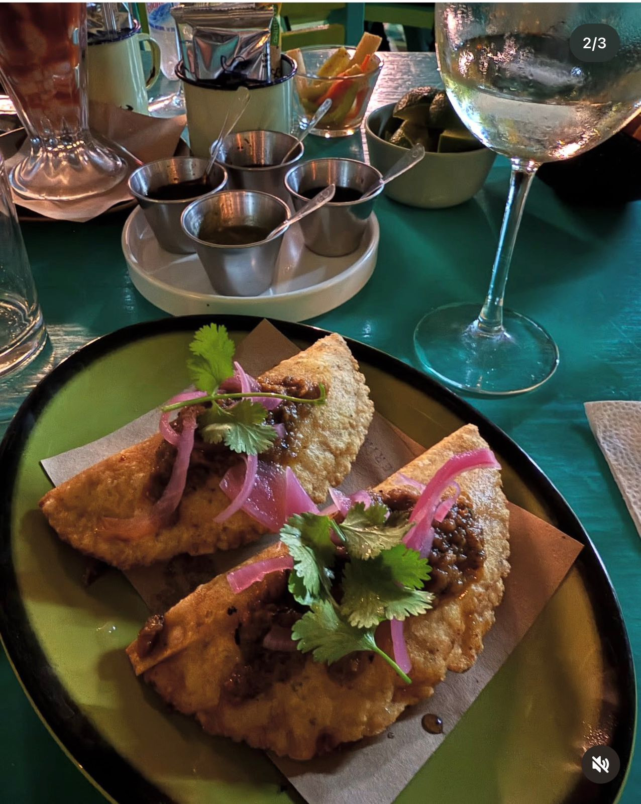 platillos de mariscos en Canc&uacute;n ceviche tostadas Kiosco Verde