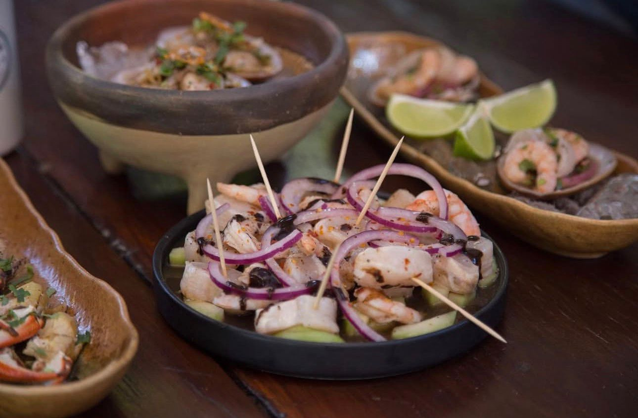 restaurante local Canc&uacute;n Kiosco Verde comida aut&eacute;ntica