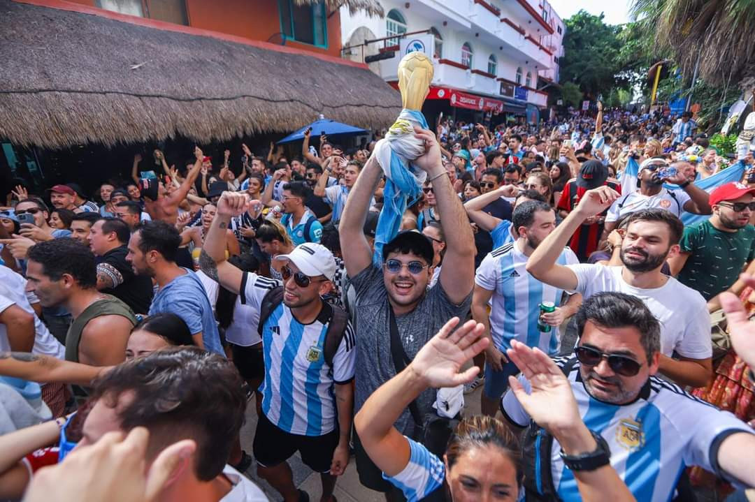 Sports bars on Fifth Avenue Playa del Carmen during FIFA World Cup 2026